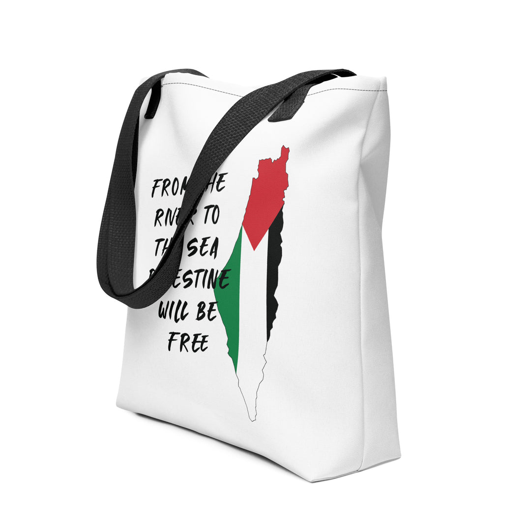 From the River - Tote Bag, Black 15x15