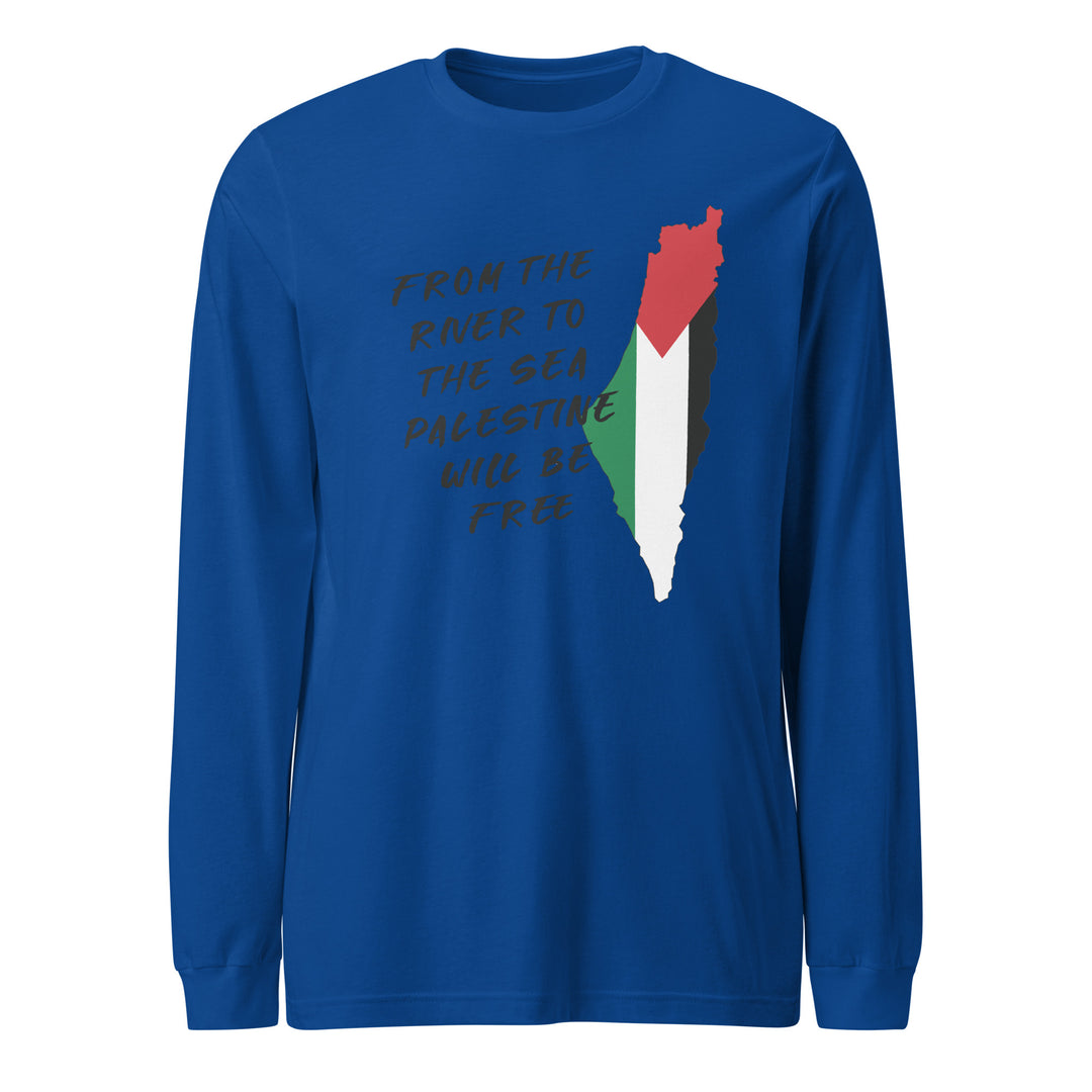 From the River - Women’s Long Sleeve Shirt, True Royal