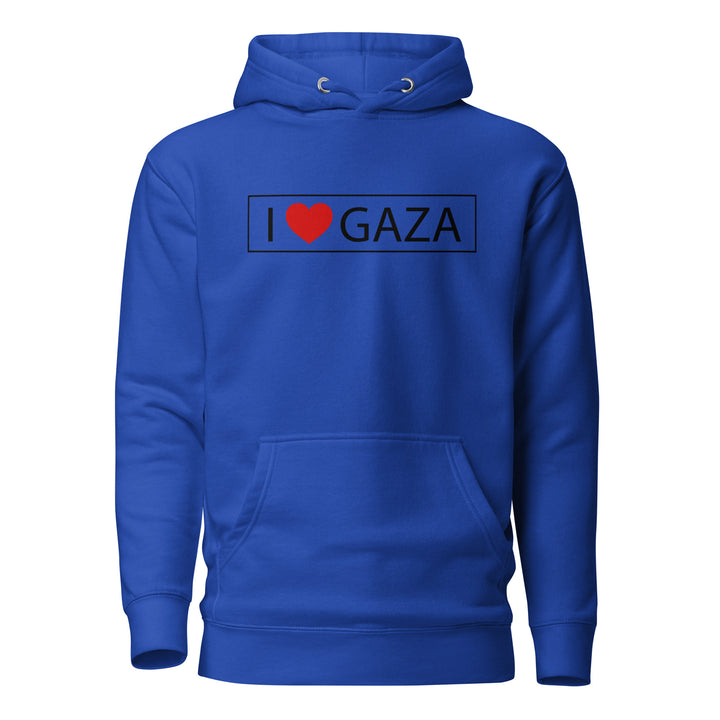 I Love Gaza - Men’s Hoodie, Team Royal