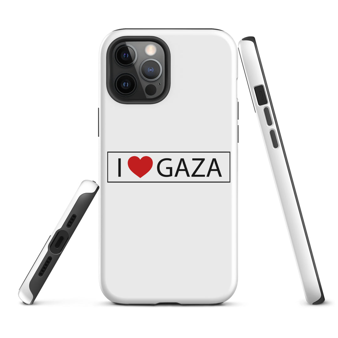 I Love Gaza - Tough Case for iPhone®, Glossy iPhone 12 Pro Max