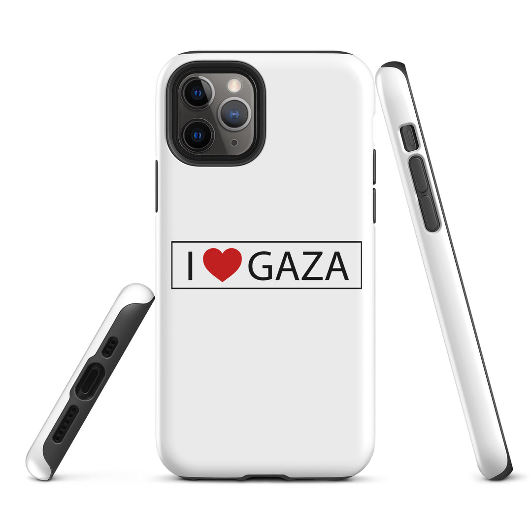 I Love Gaza - Tough Case for iPhone®, Matte iPhone 11 Pro