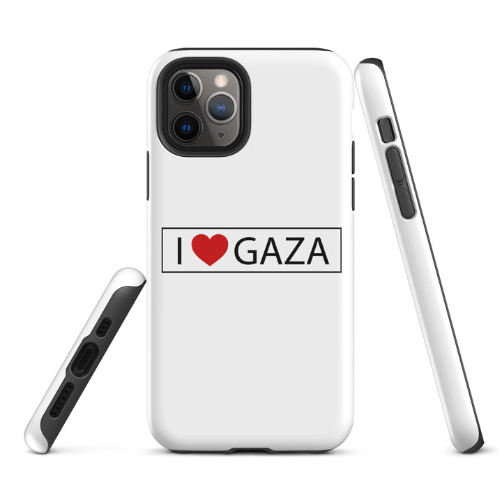I Love Gaza - Tough Case for iPhone®, Matte iPhone 11 Pro
