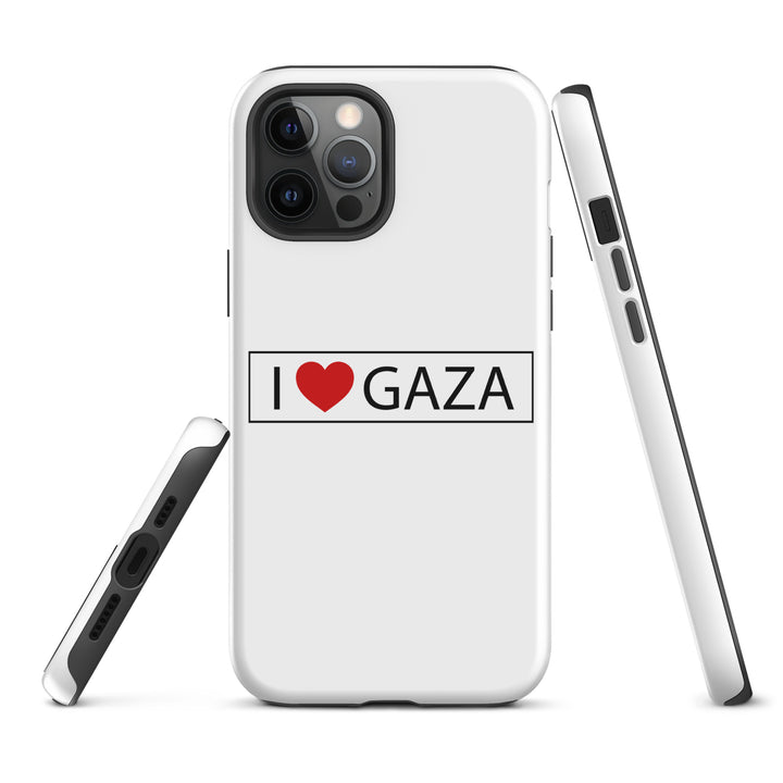 I Love Gaza - Tough Case for iPhone®, Matte iPhone 12 Pro Max