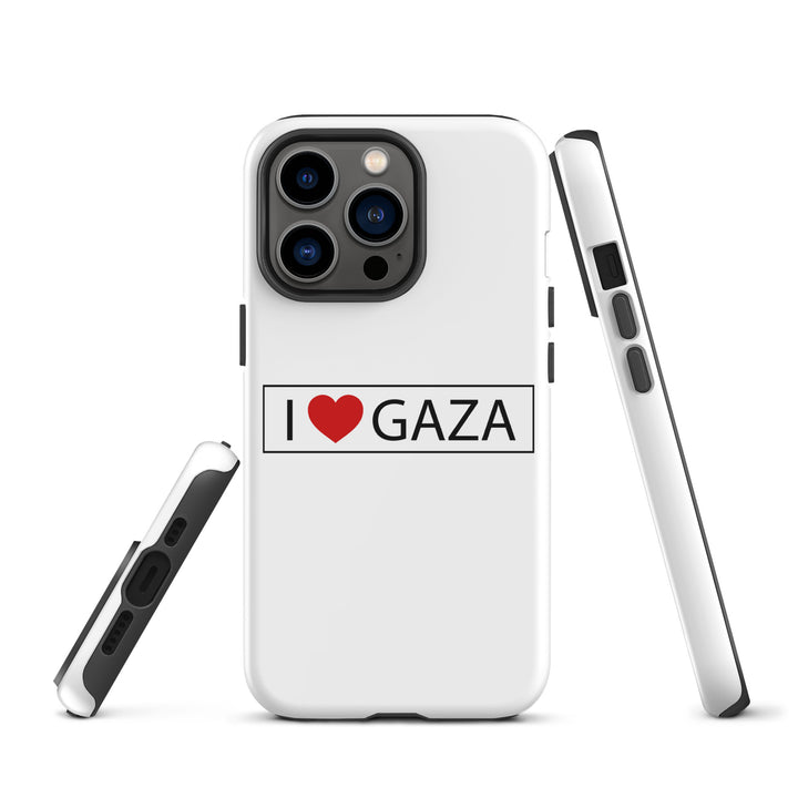 I Love Gaza - Tough Case for iPhone®, Matte iPhone 13 Pro