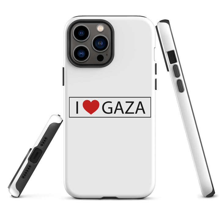 I Love Gaza - Tough Case for iPhone®, Matte iPhone 13 Pro Max