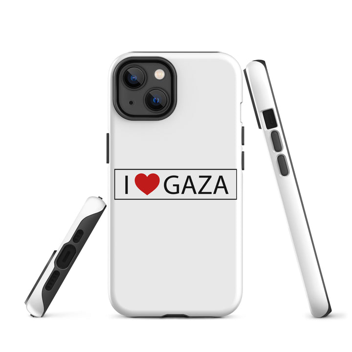 I Love Gaza - Tough Case for iPhone®, Matte iPhone 14