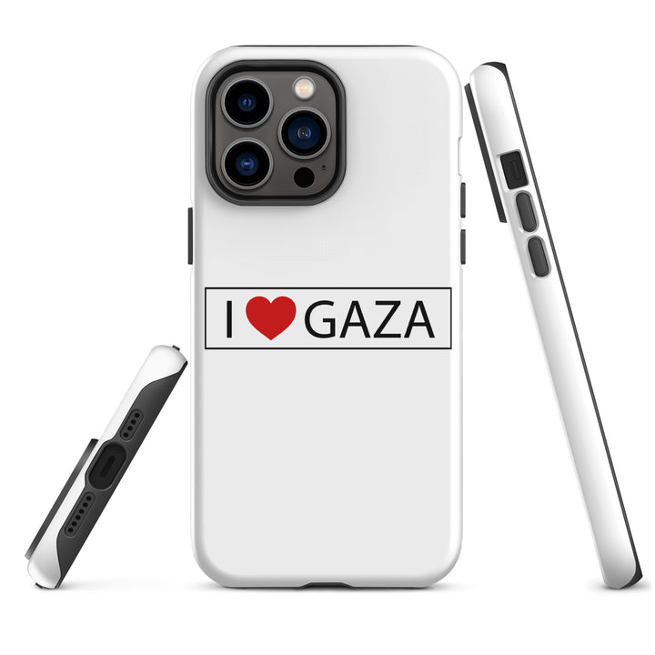 I Love Gaza - Tough Case for iPhone®, Matte iPhone 14 Pro Max