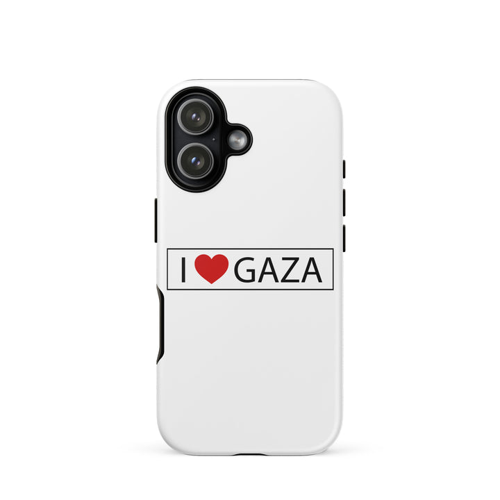 I Love Gaza - Tough Case for iPhone®, Matte iPhone 17