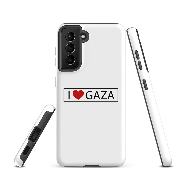 I Love Gaza - Tough Case for Samsung®, Samsung Glossy Samsung Galaxy S21