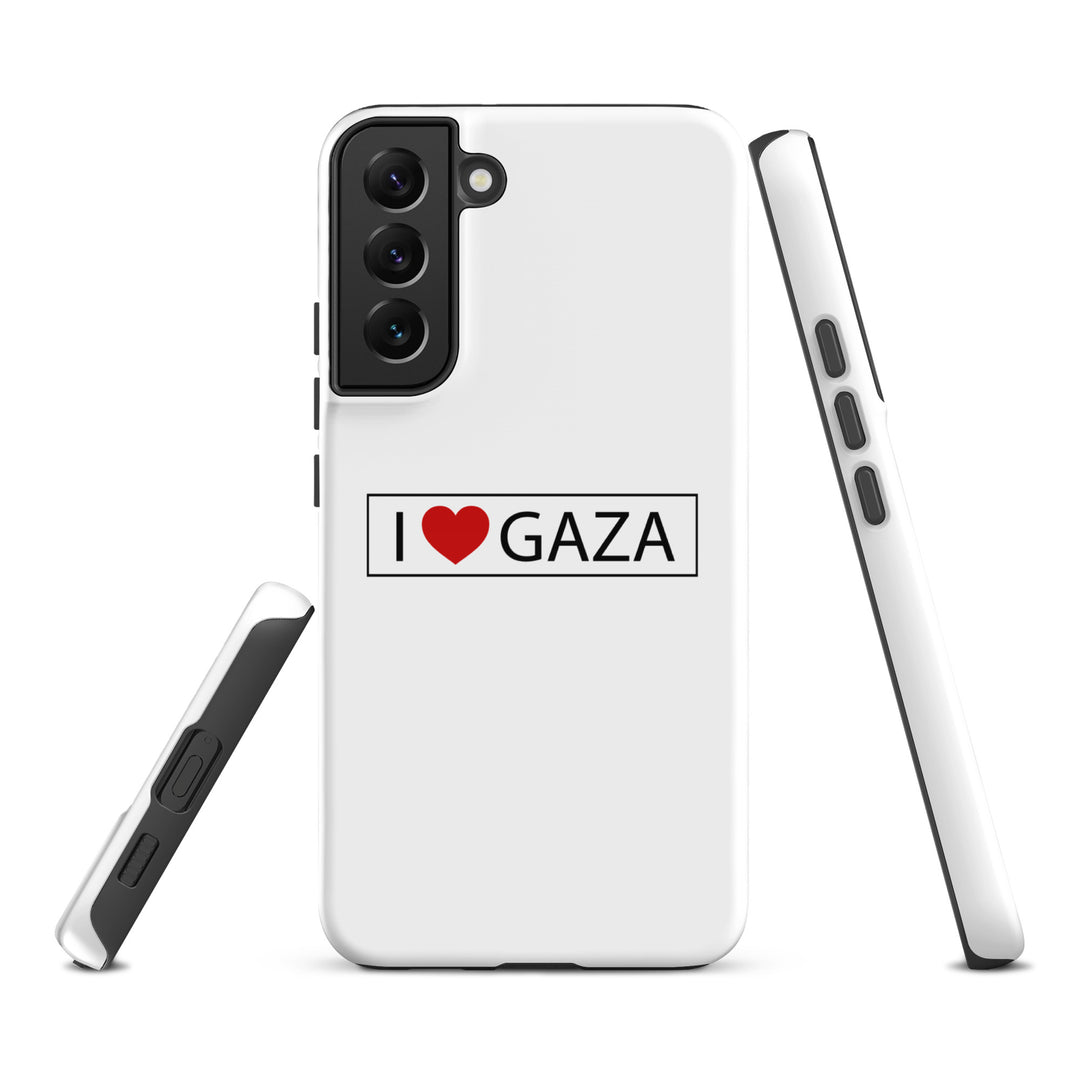 I Love Gaza - Tough Case for Samsung®, Samsung Glossy Samsung Galaxy S22 Plus