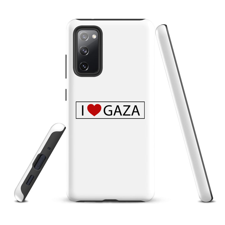 I Love Gaza - Tough Case for Samsung®, Samsung Matte Samsung Galaxy S20 Fe
