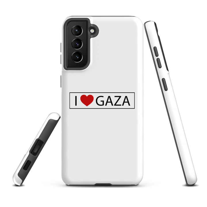 I Love Gaza - Tough Case for Samsung®, Samsung Matte Samsung Galaxy S21 Plus