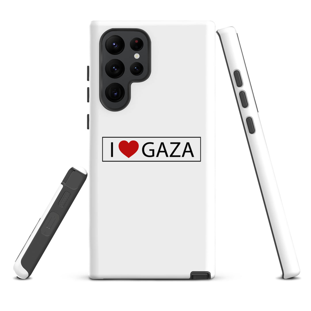 I Love Gaza - Tough Case for Samsung®, Samsung Matte Samsung Galaxy S22 Ultra