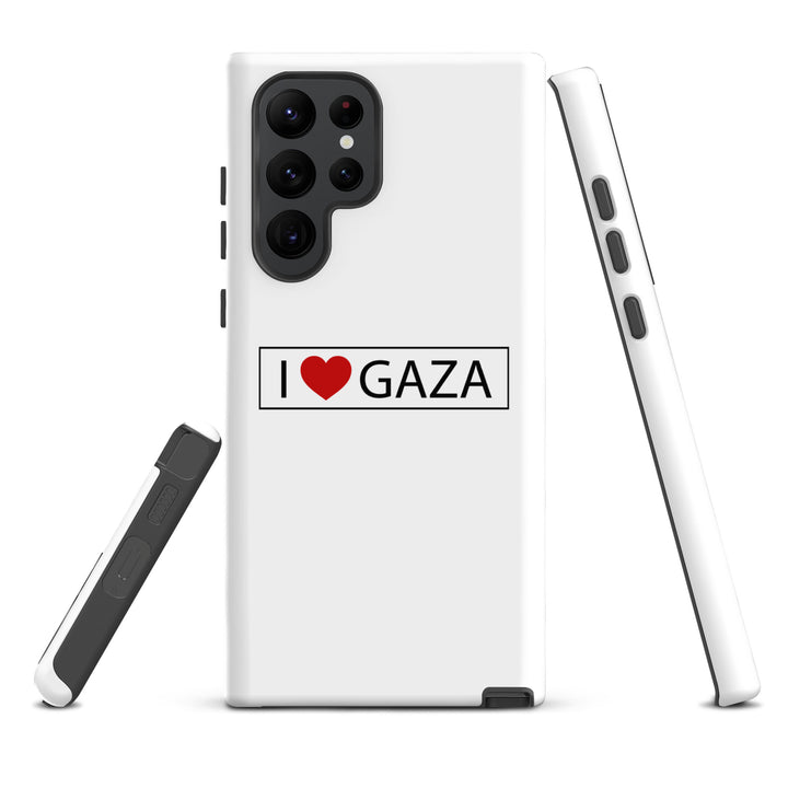 I Love Gaza - Tough Case for Samsung®, Samsung Matte Samsung Galaxy S22 Ultra