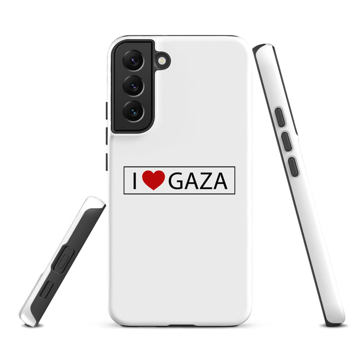 I Love Gaza - Tough Case for Samsung®, Samsung Matte Samsung Galaxy S22 Plus