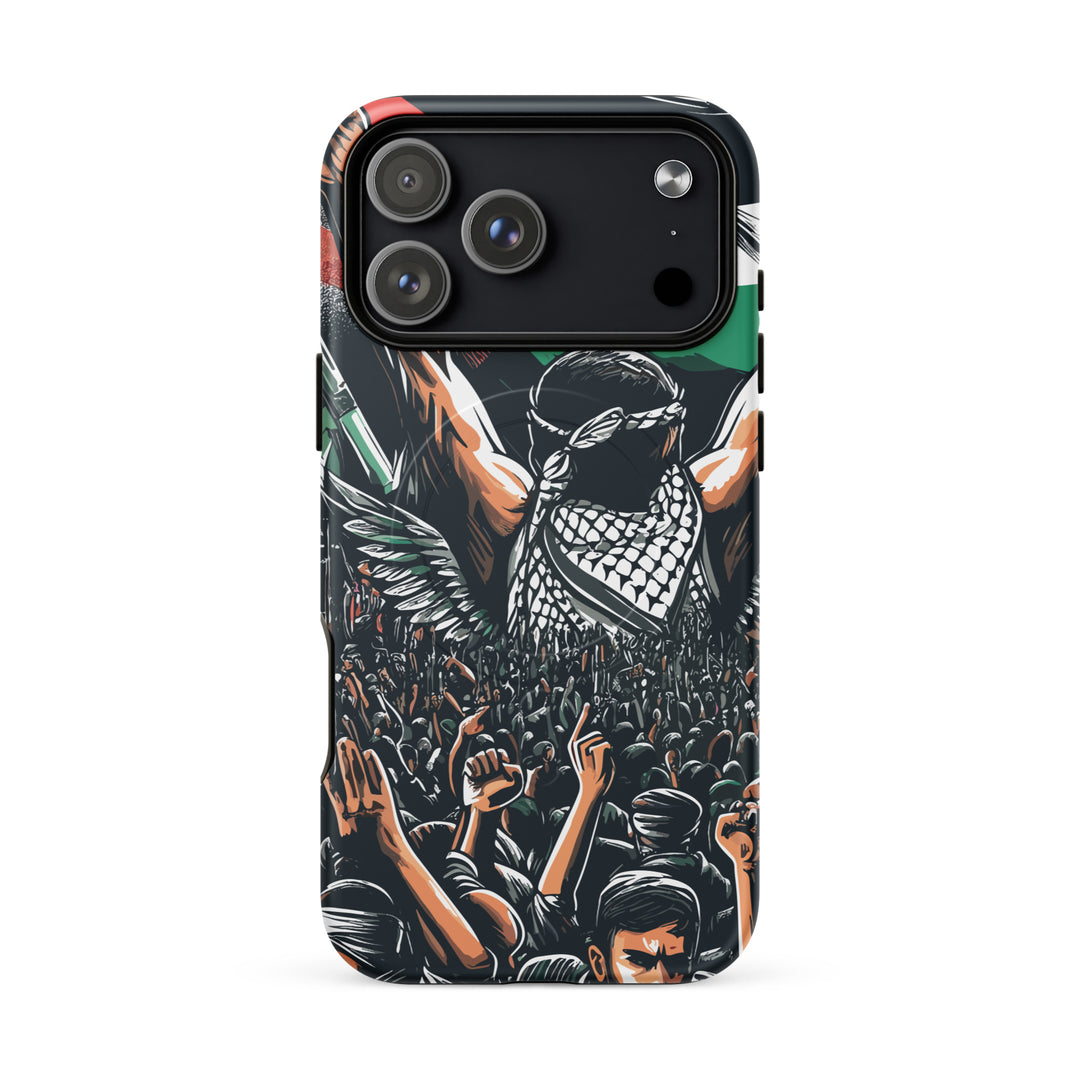 MagSafe® tough case for iPhone® | Art by Moh – matte iPhone 18 pro max, front view
