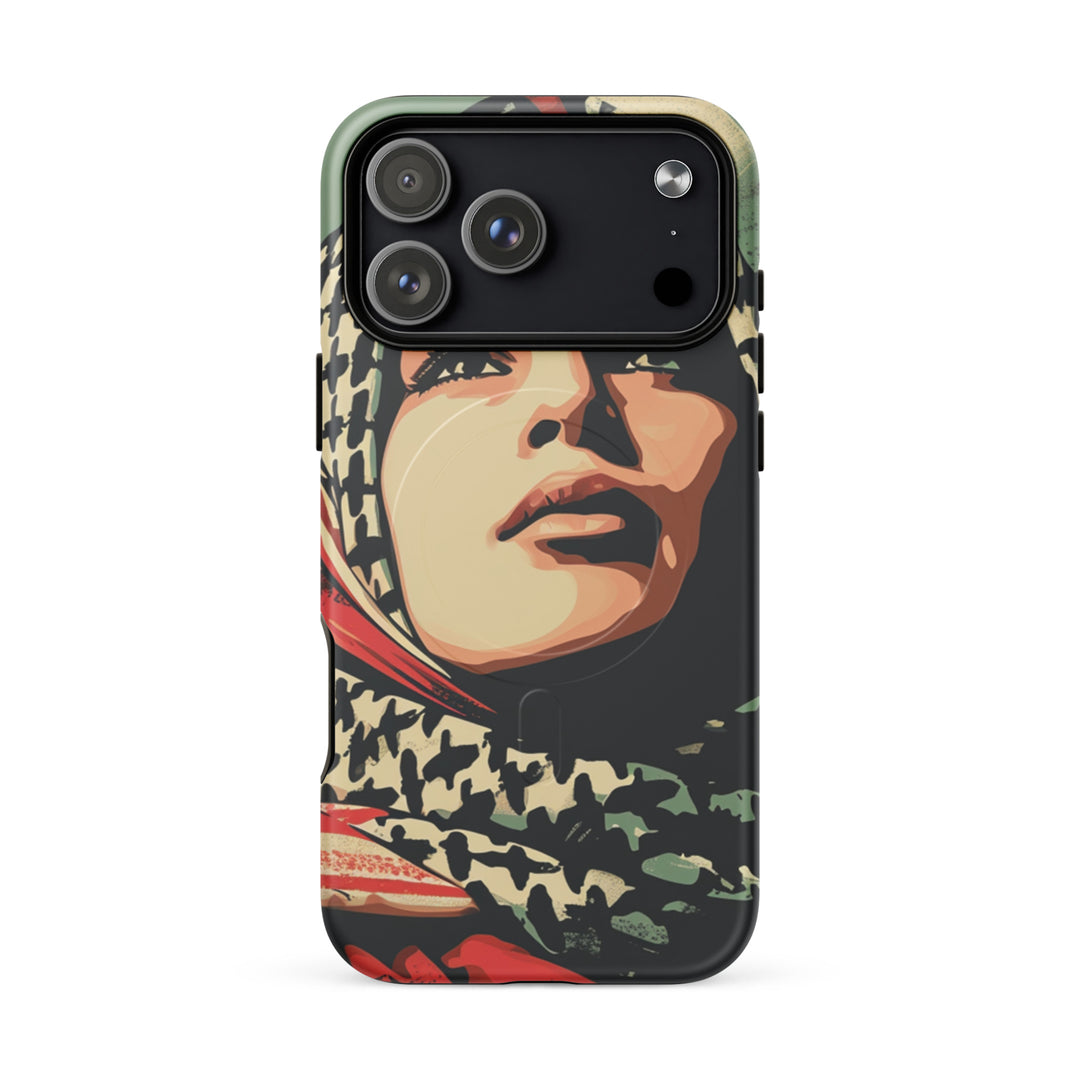 MagSafe® tough case for iPhone® | Palestine Hope – matte iPhone 18 pro max, front view