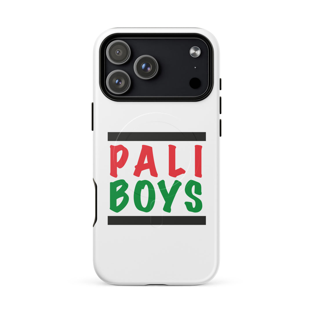 MagSafe® tough case for iPhone® | Pali Boys – matte 18 pro max, front view