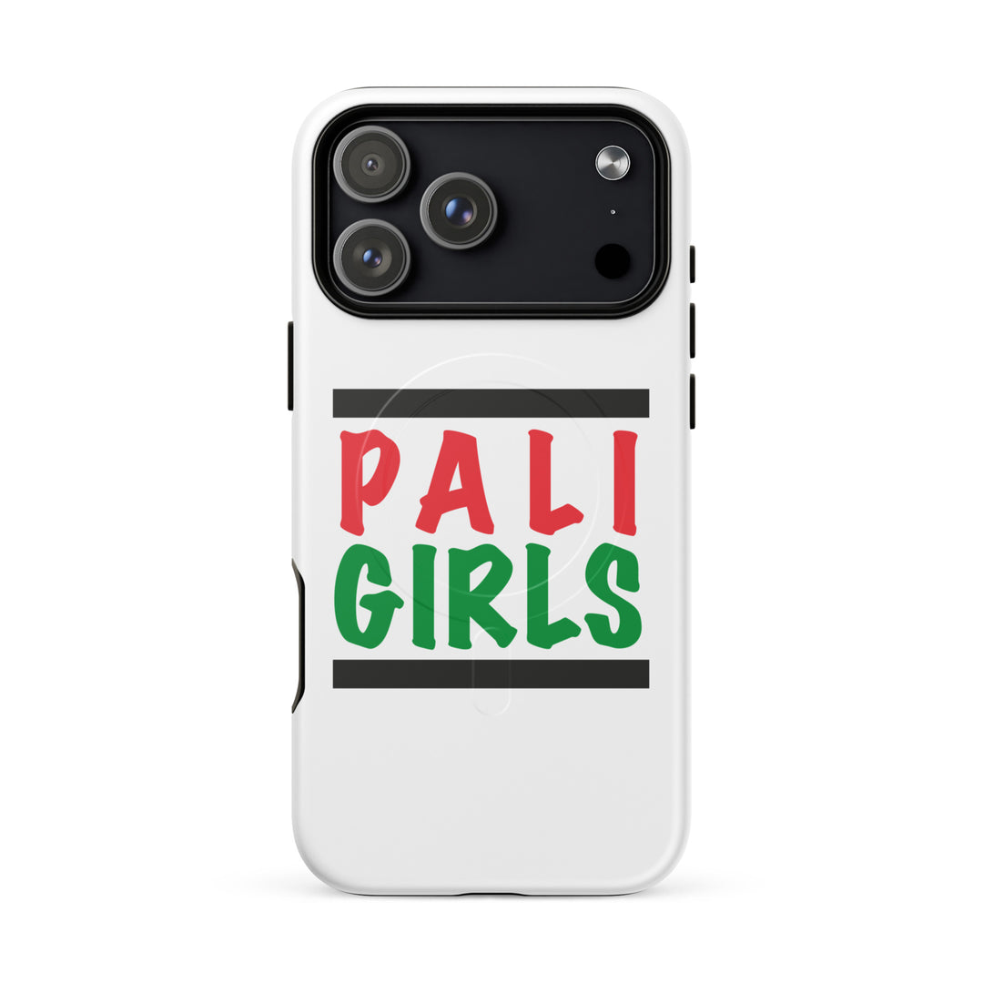 MagSafe® tough case for iPhone® | Pali Girls – matte iPhone 18 pro max, front view