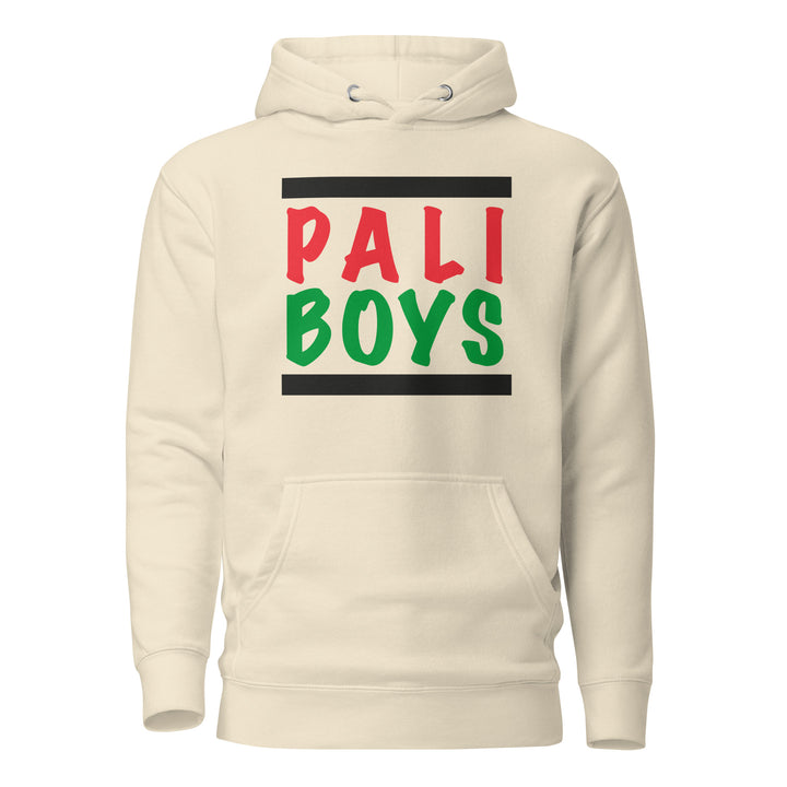 Palestinian Boys - Men’s Hoodie, Bone