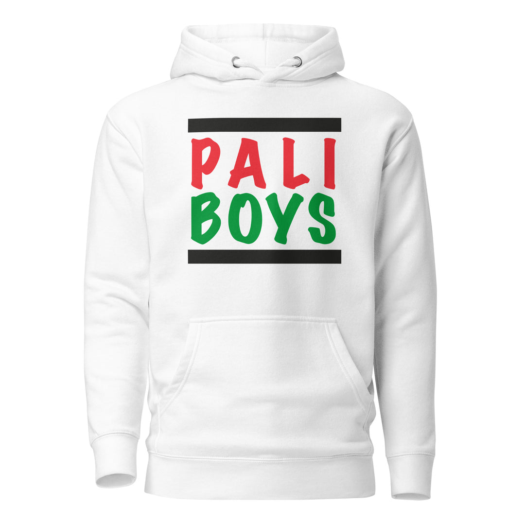 Palestinian Boys - Men’s Hoodie, White