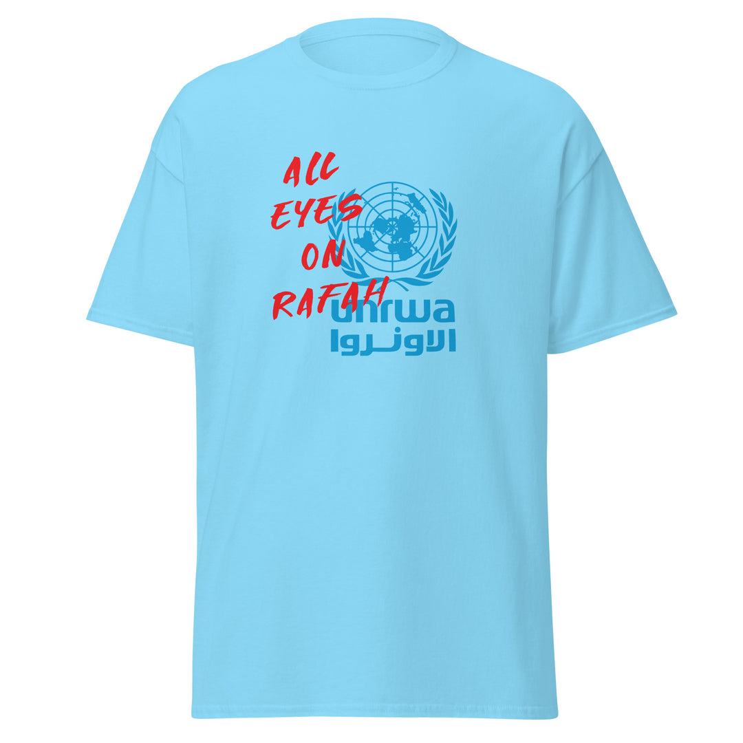 Men’s Classic Tee - All Eyes on Rafah, Sky