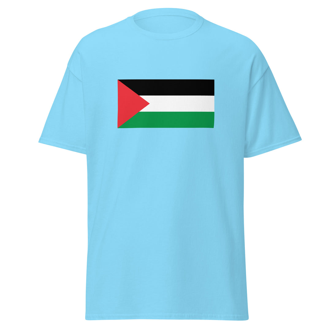 Men’s Classic Tee - Palestine Flag, Sky