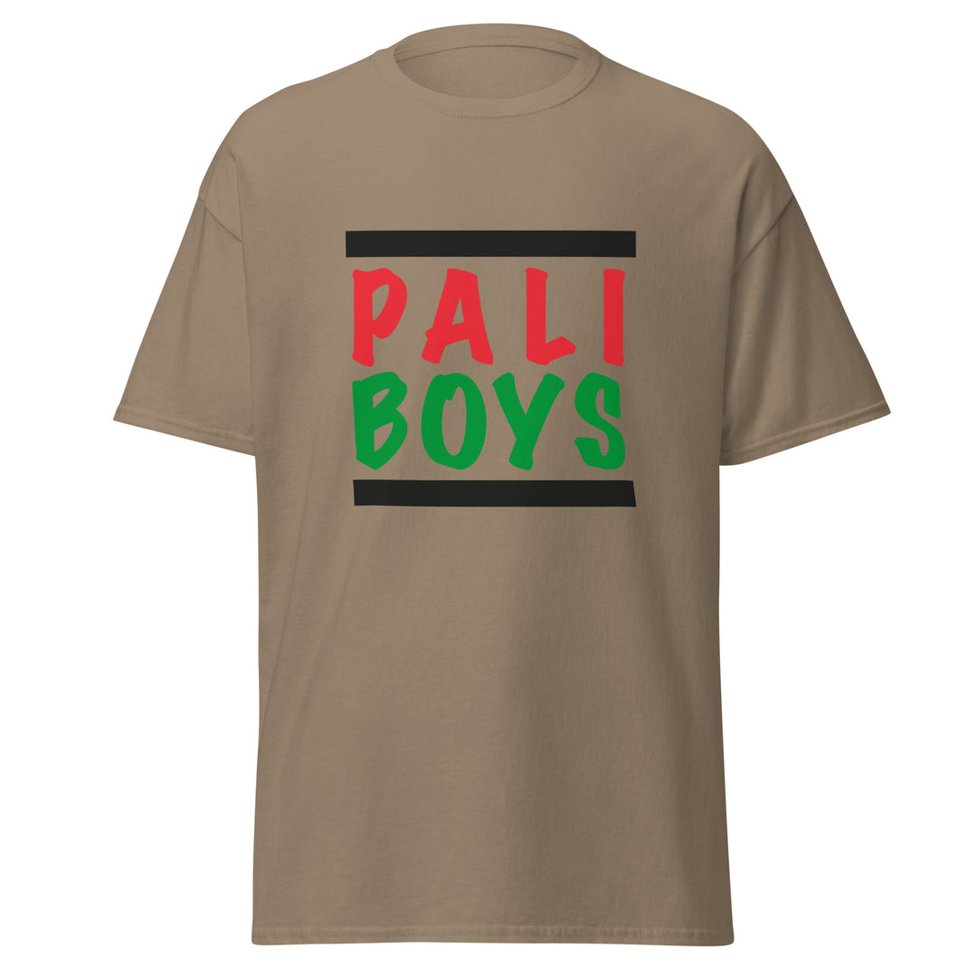 Palestinian Boys - Men’s Classic Tee, Brown Savana