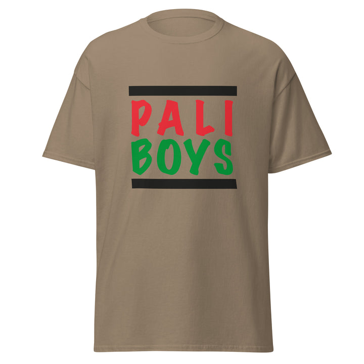 Palestinian Boys - Men’s Classic Tee, Brown Savana
