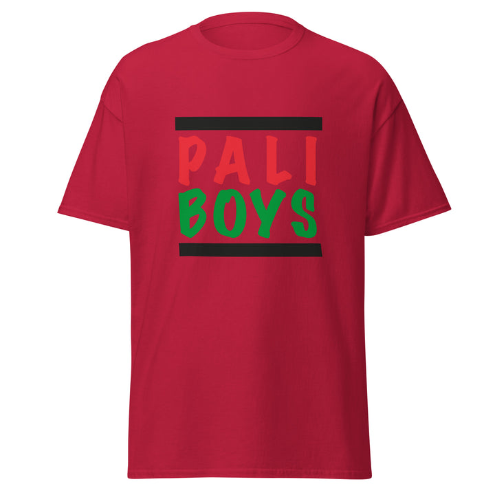Palestinian Boys - Men’s Classic Tee, Cardinal