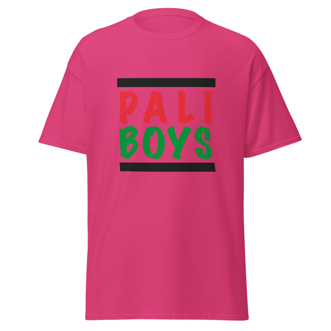 Palestinian Boys - Men’s Classic Tee, Heliconia