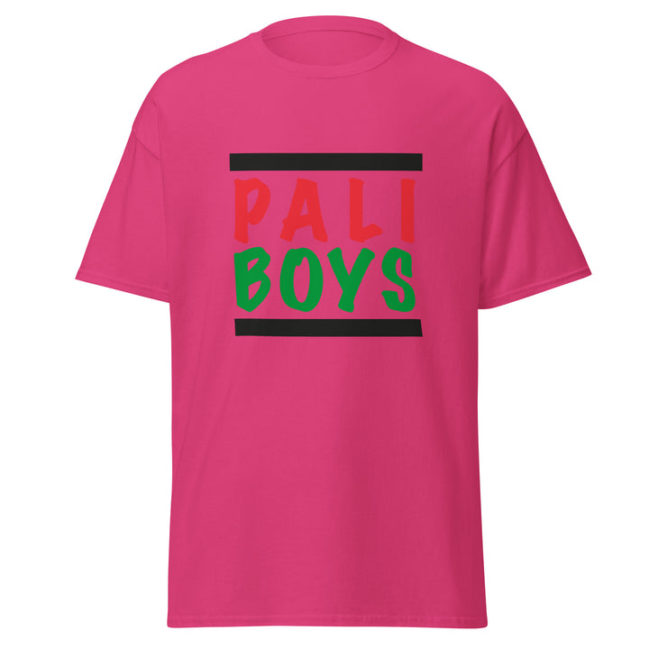 Palestinian Boys - Men’s Classic Tee, Heliconia
