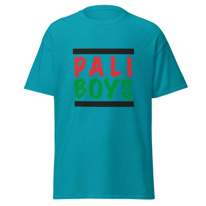 Palestinian Boys - Men’s Classic Tee, Tropical Blue