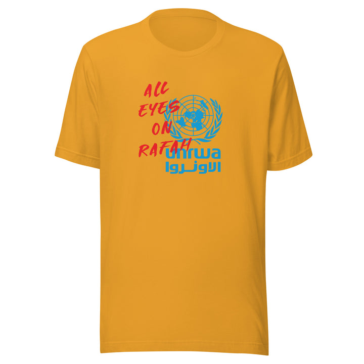All Eyes on Rafah - Men’s T-Shirt, T Shirt Mustard