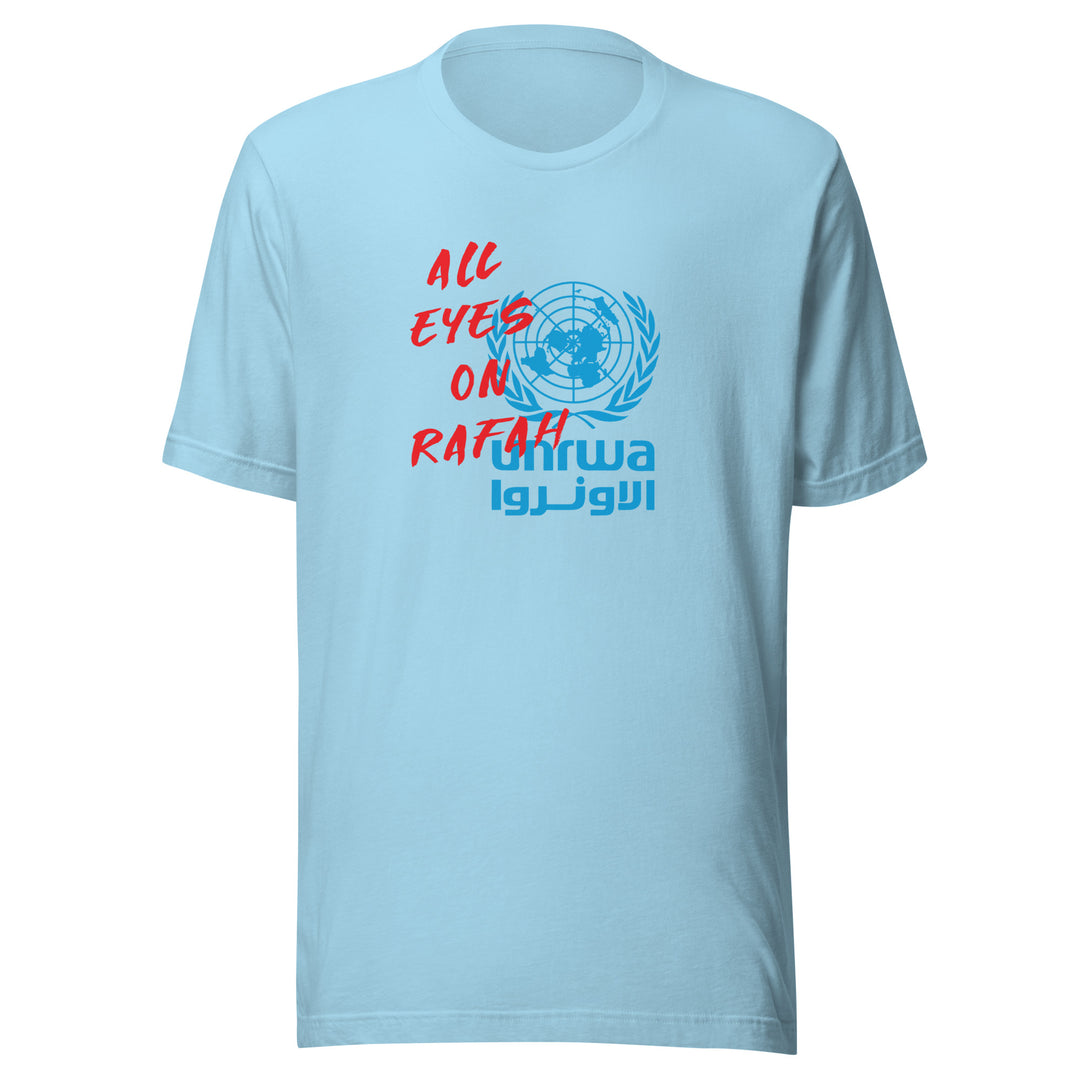 All Eyes on Rafah - Men’s T-Shirt, T Shirt Ocean Blue