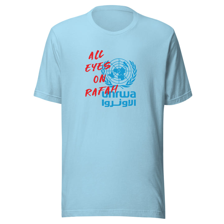 All Eyes on Rafah - Men’s T-Shirt, T Shirt Ocean Blue