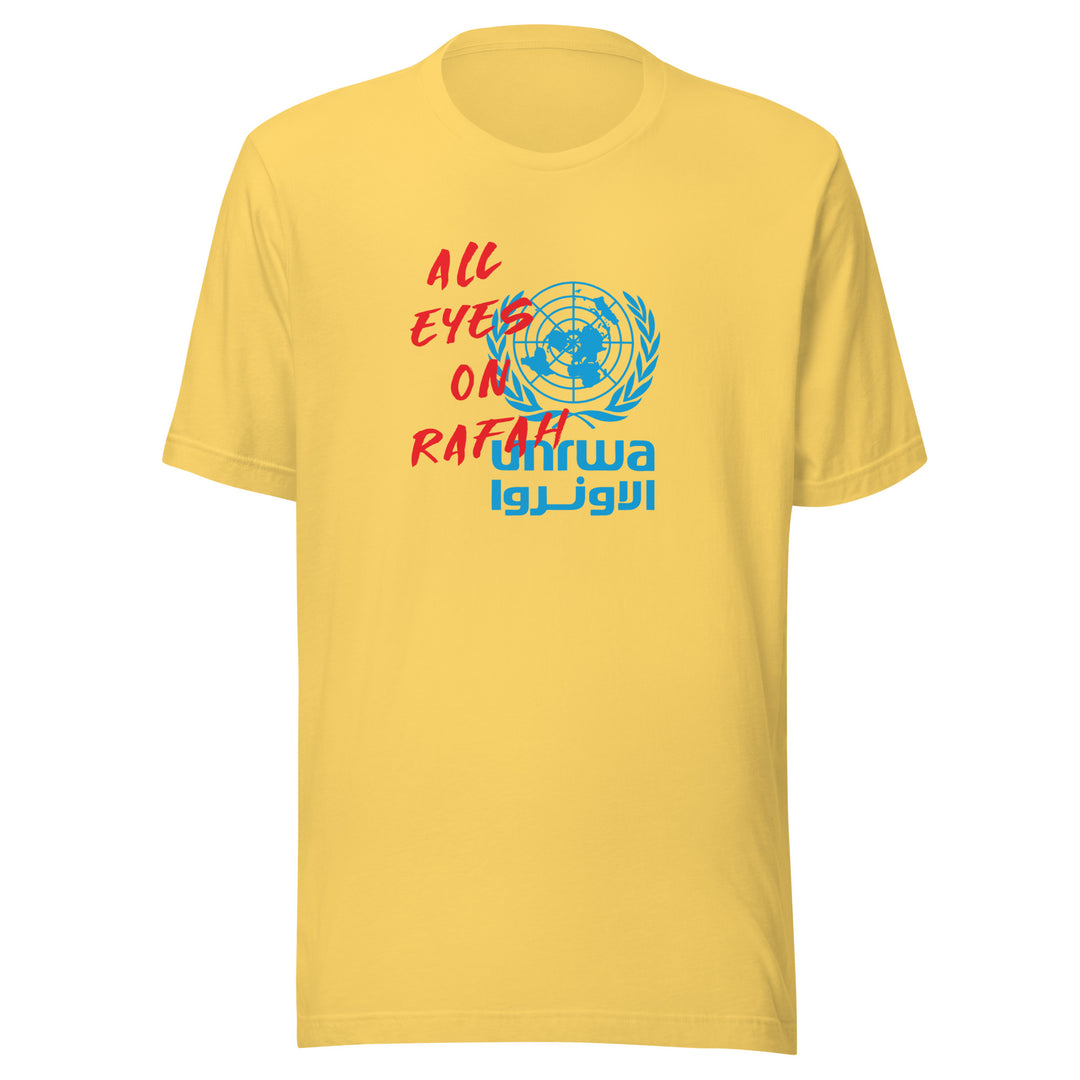All Eyes on Rafah - Men’s T-Shirt, T Shirt Yellow