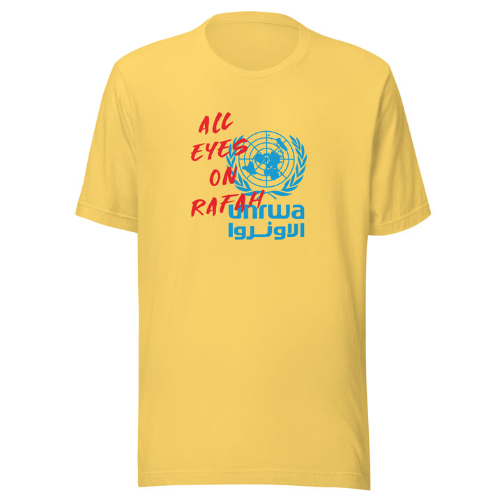 All Eyes on Rafah - Men’s T-Shirt, T Shirt Yellow