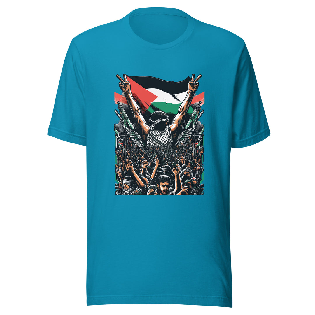 Art by Moh - Men’s T-Shirt, T Shirt Aqua