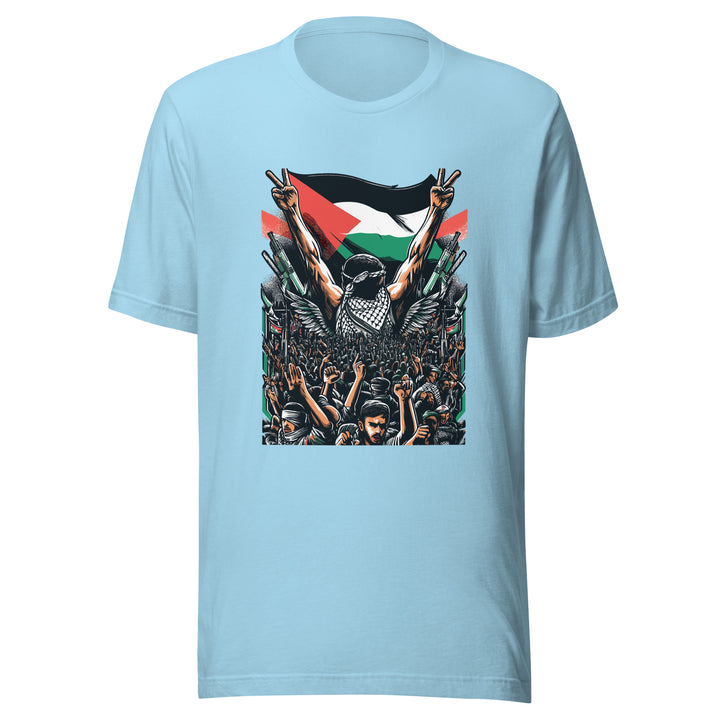 Art by Moh - Men’s T-Shirt, T Shirt Ocean Blue