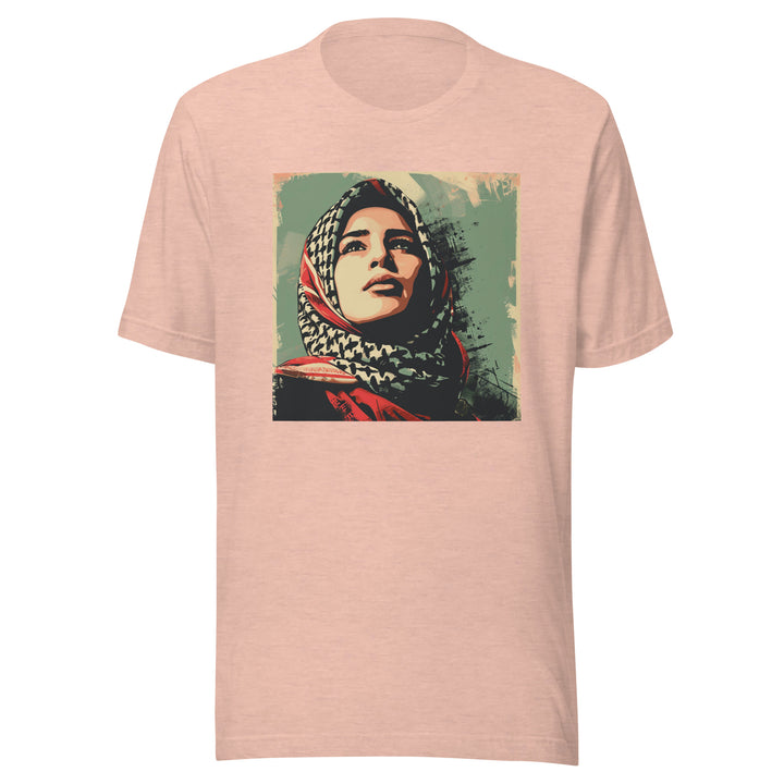 Hope - Men’s T-Shirt, T Shirt Heather Prism Peach