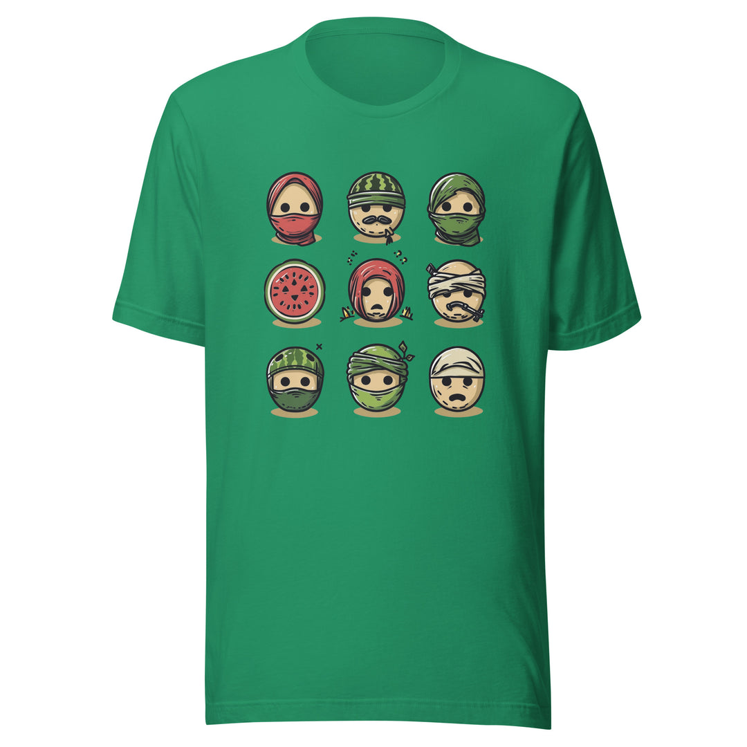 Palestine Emoji - Men’s T-Shirt, T Shirt Kelly