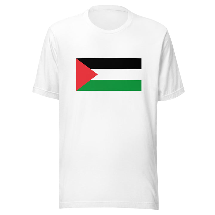 Palestine Flag - Men’s T-Shirt, T Shirt White