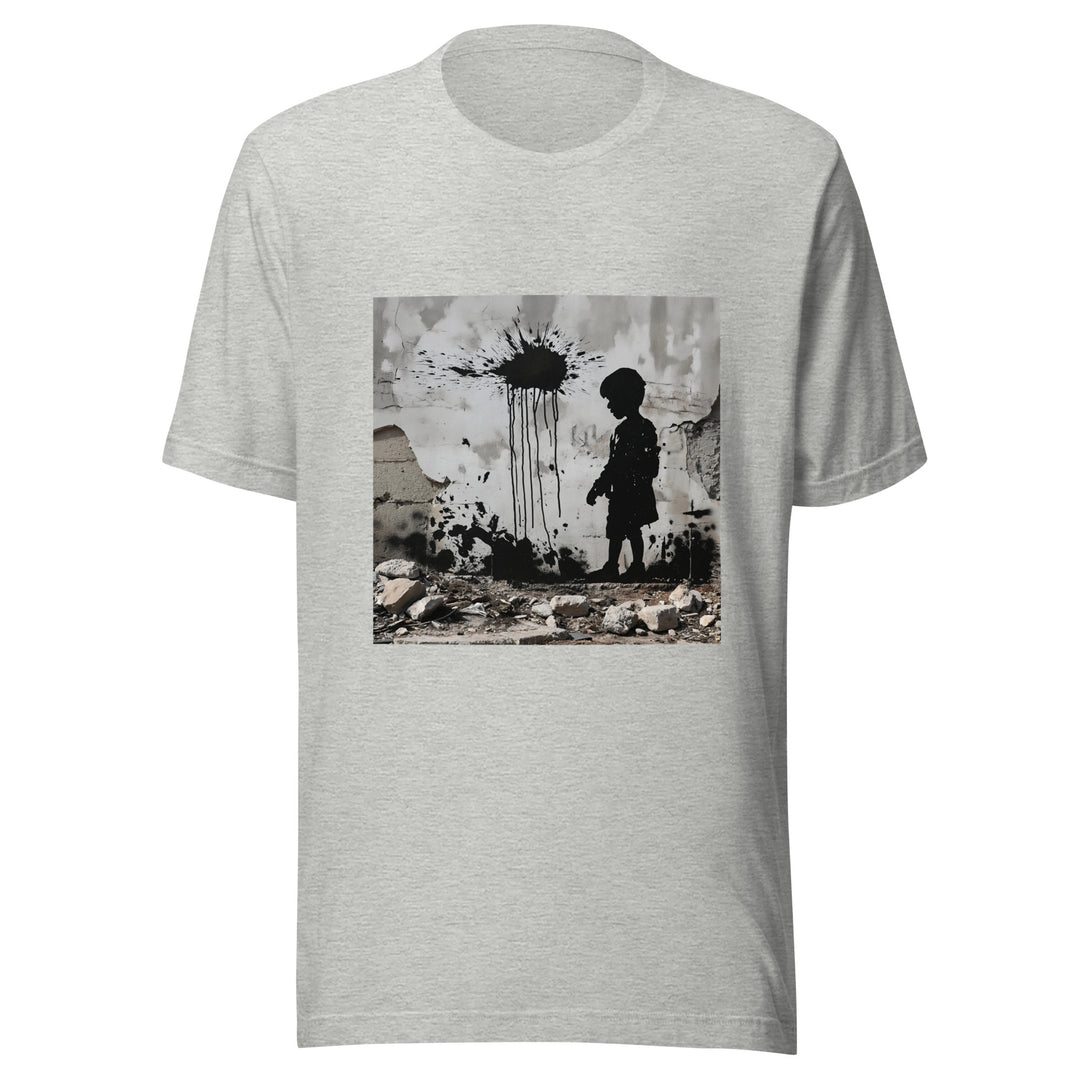 Palestine Wall - Men’s T-Shirt, T Shirt Athletic Heather