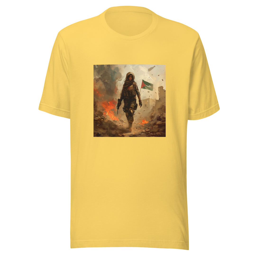 Resistance - Men’s T-Shirt, T Shirt Yellow