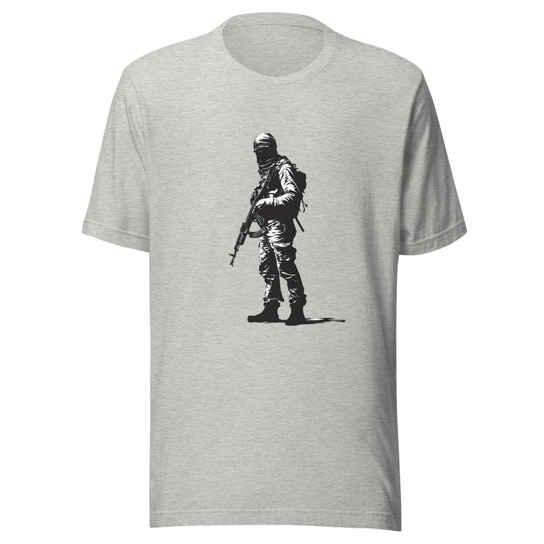 The Fighter - Men’s T-Shirt, T Shirt Athletic Heather