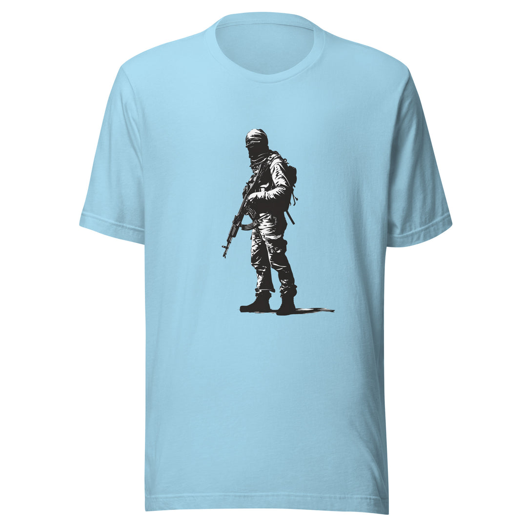 The Fighter - Men’s T-Shirt, T Shirt Ocean Blue