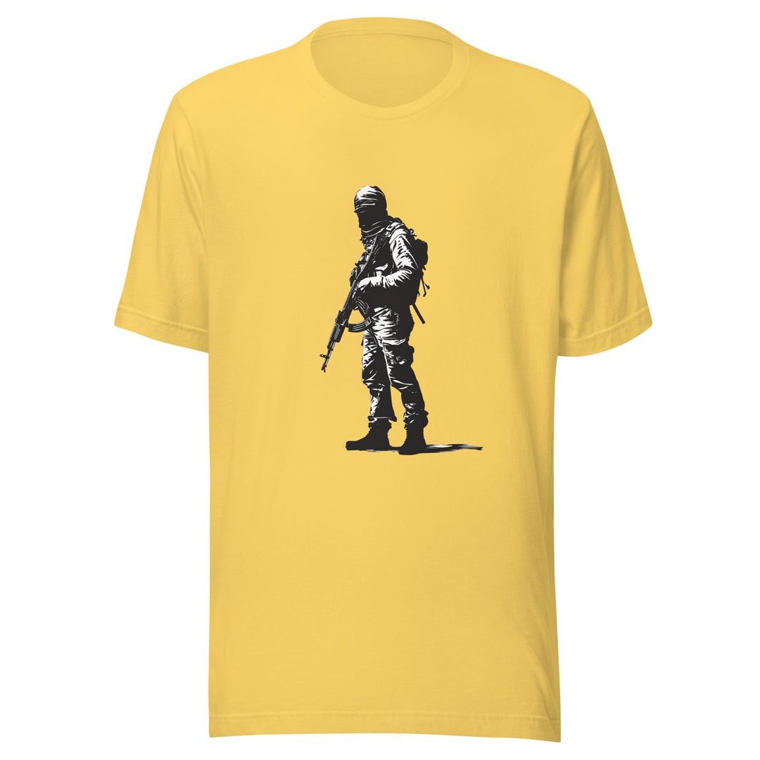 The Fighter - Men’s T-Shirt, T Shirt Yellow