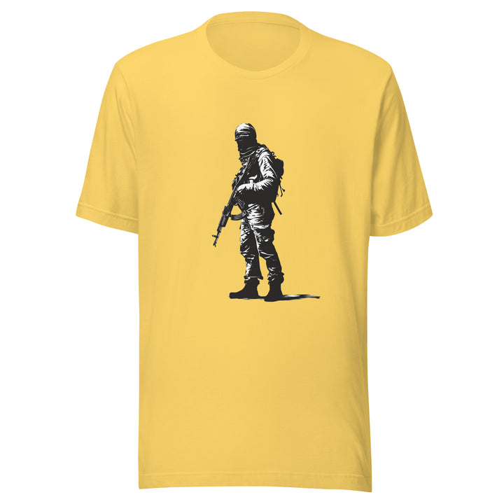 The Fighter - Men’s T-Shirt, T Shirt Yellow