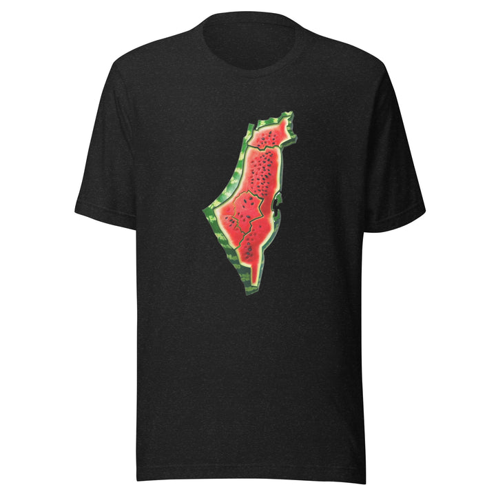 Watermelon - Men’s T-Shirt, T Shirt Black Heather